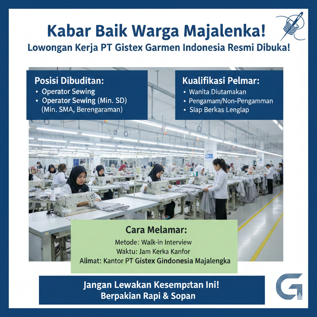 lowongan kerja PT Nabati Majalengka