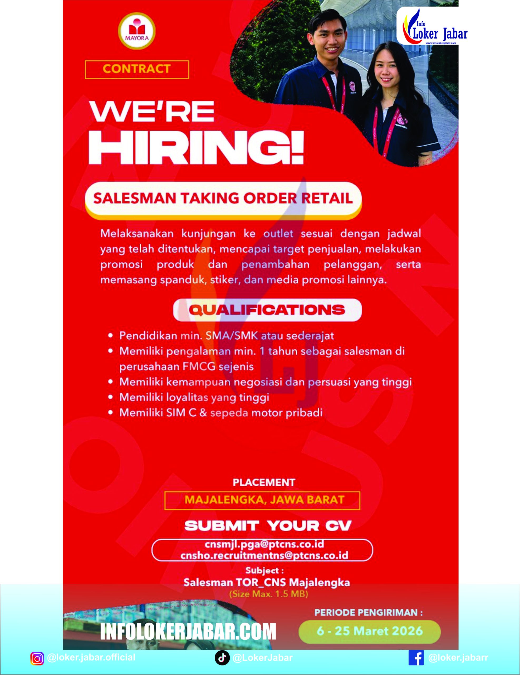 Loker Mayora Majalengka