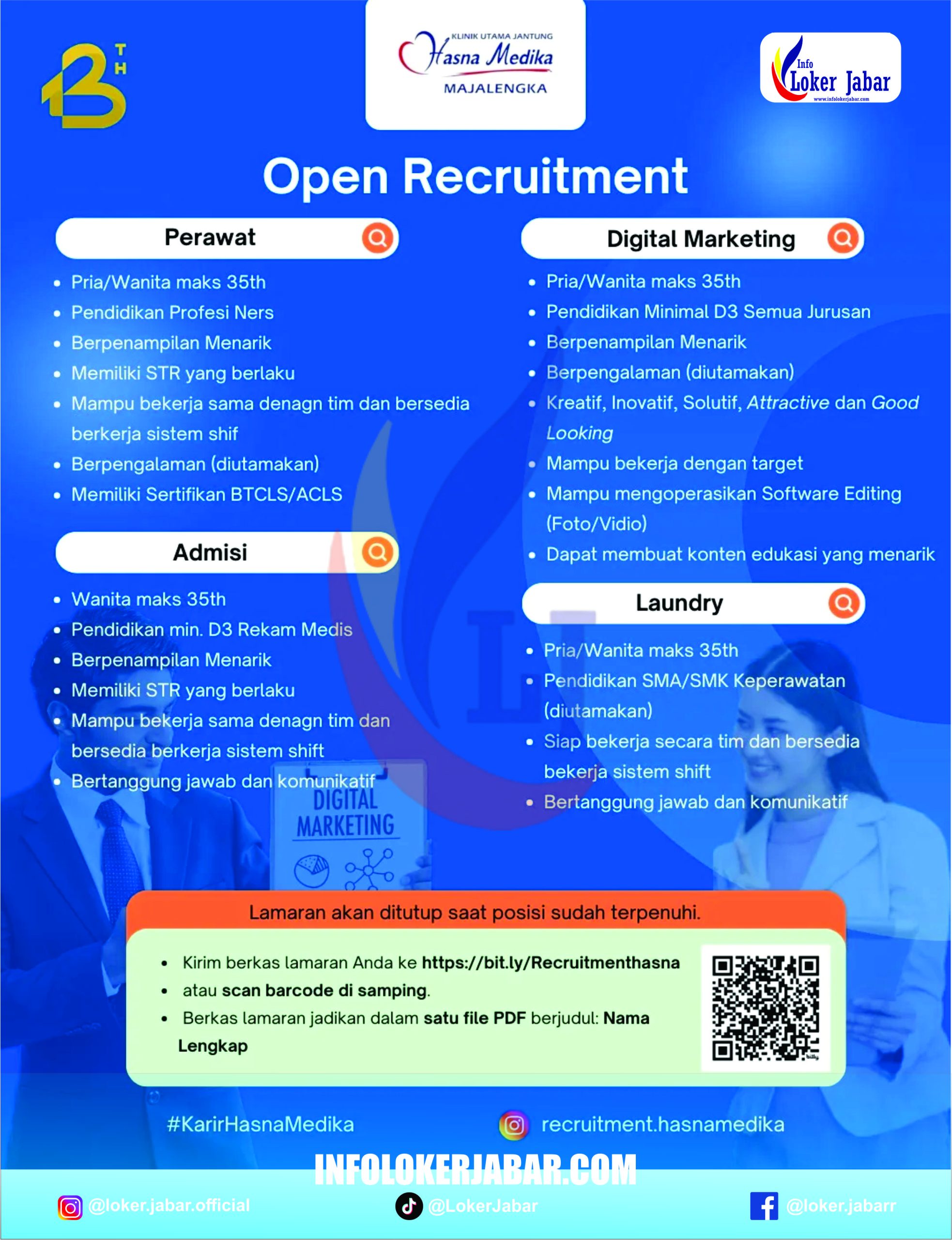 Loker Klinik Hasna Medika Majalengka