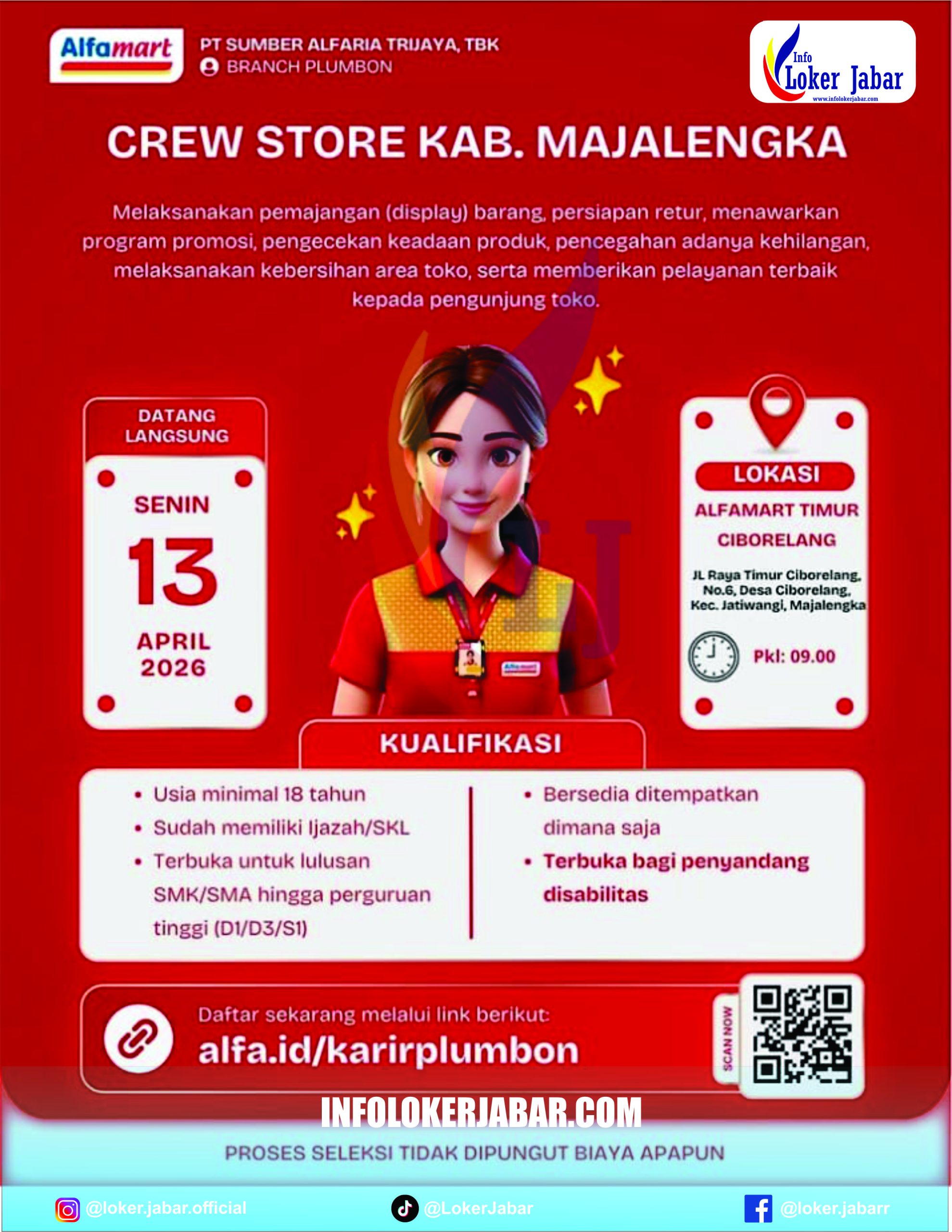Loker Alfamart Majalengka