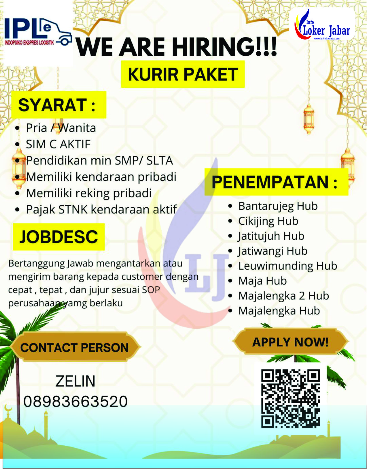Loker Kurir Majalengka