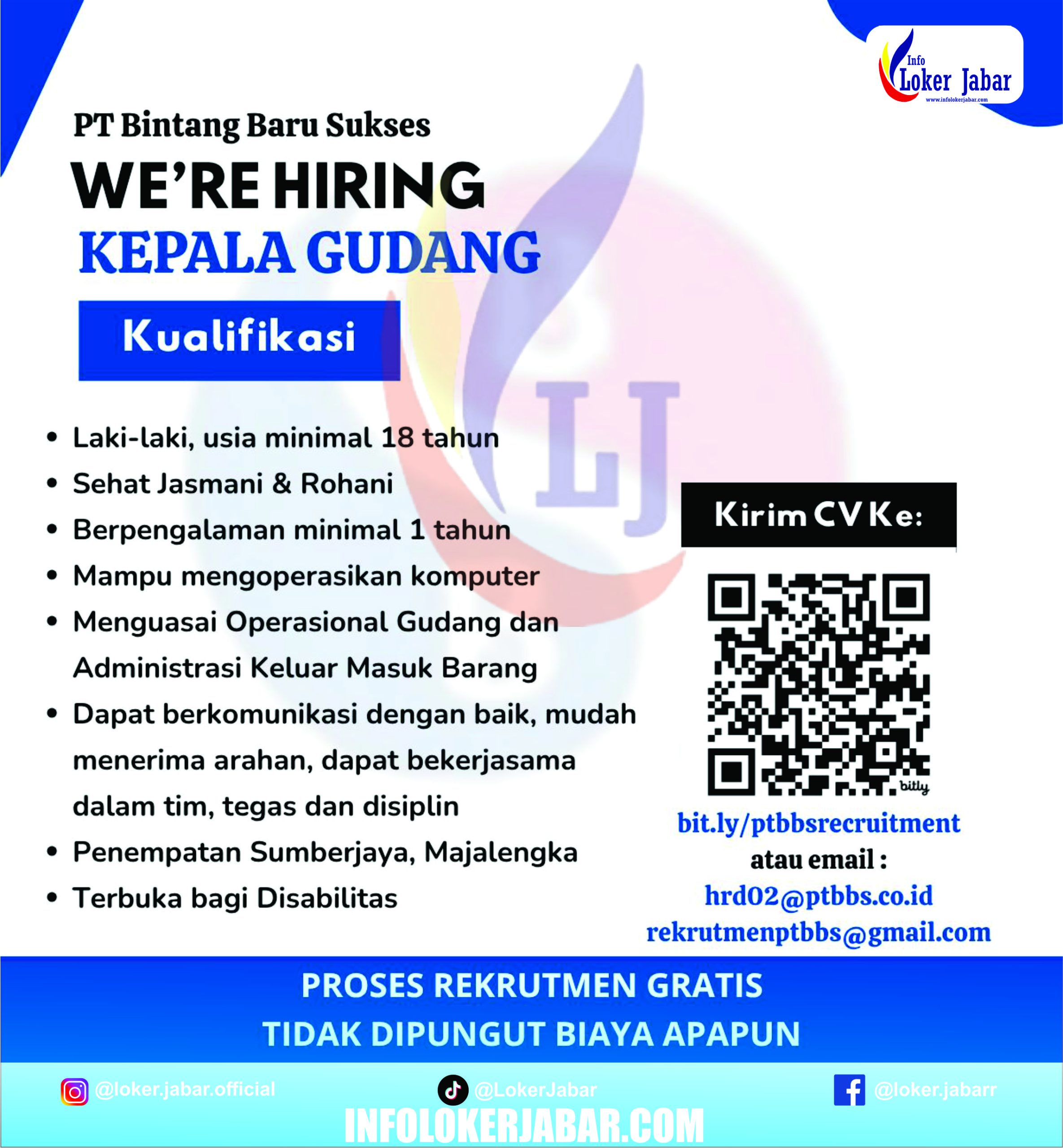 Loker PT Bintang Baru Sukses Majalengka