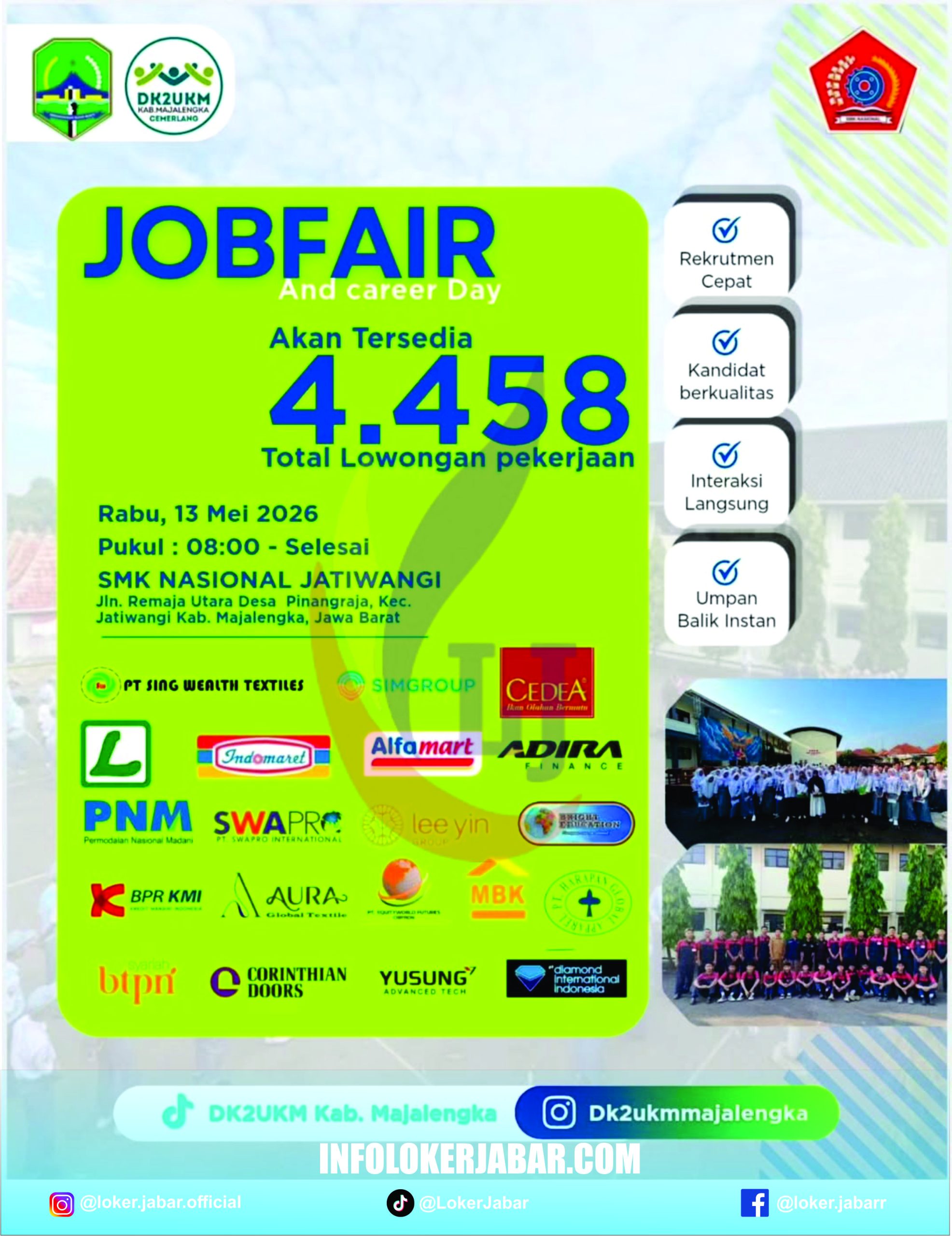 Job Fair SMK Nasional Jatiwangi 2026