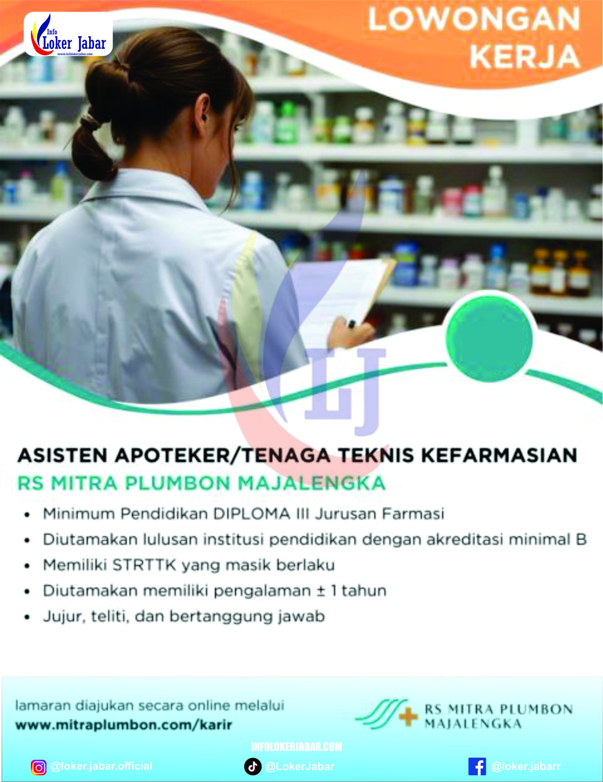 Loker RS Mitra Plumbon Majalengka 2026