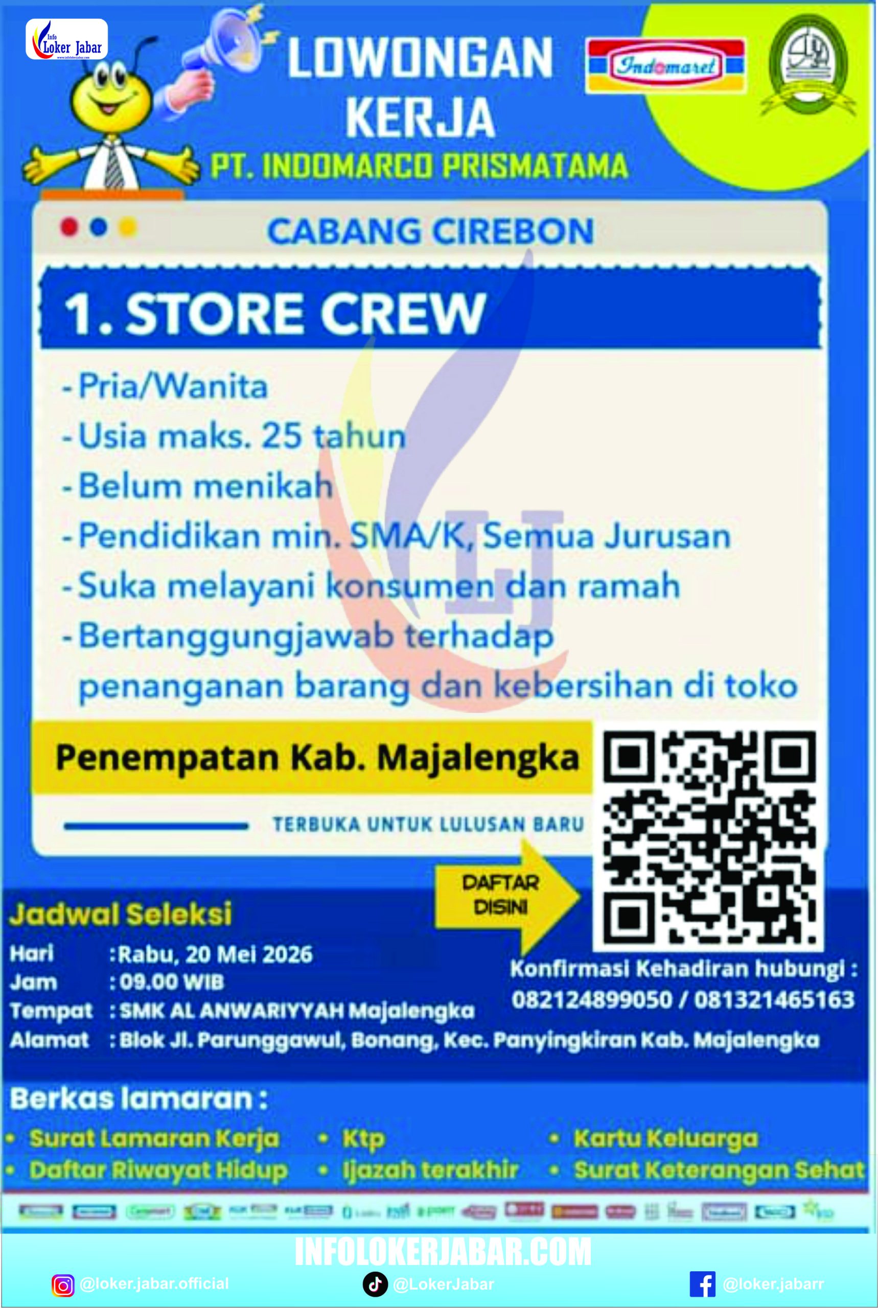 Loker Indomaret Majalengka 2026