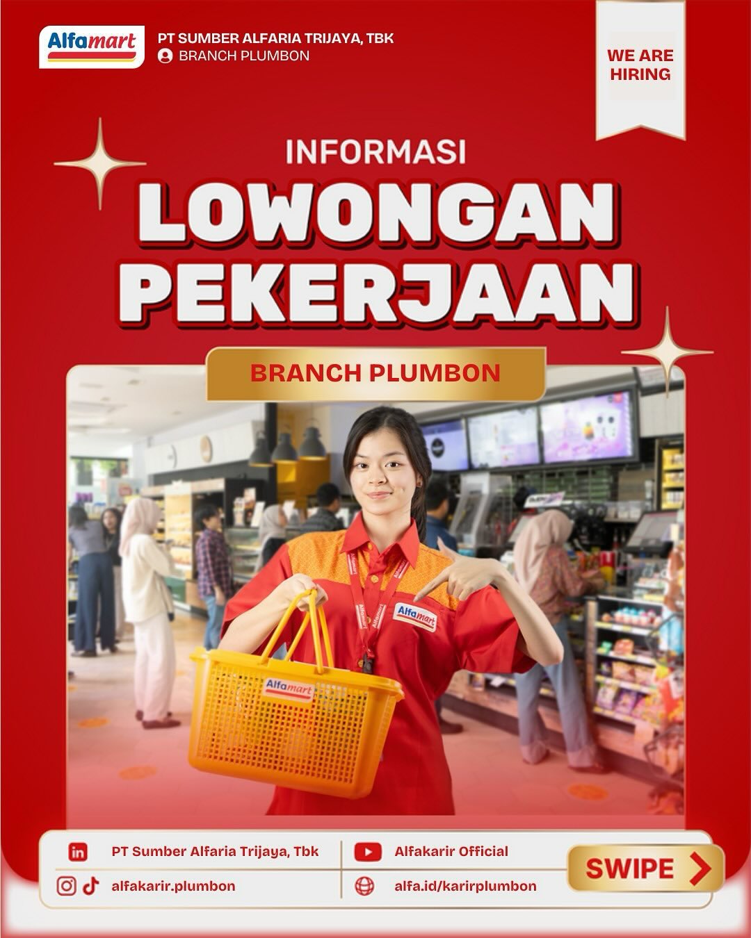 Walk In Interview Alfamart Plumbon Juni 2026
