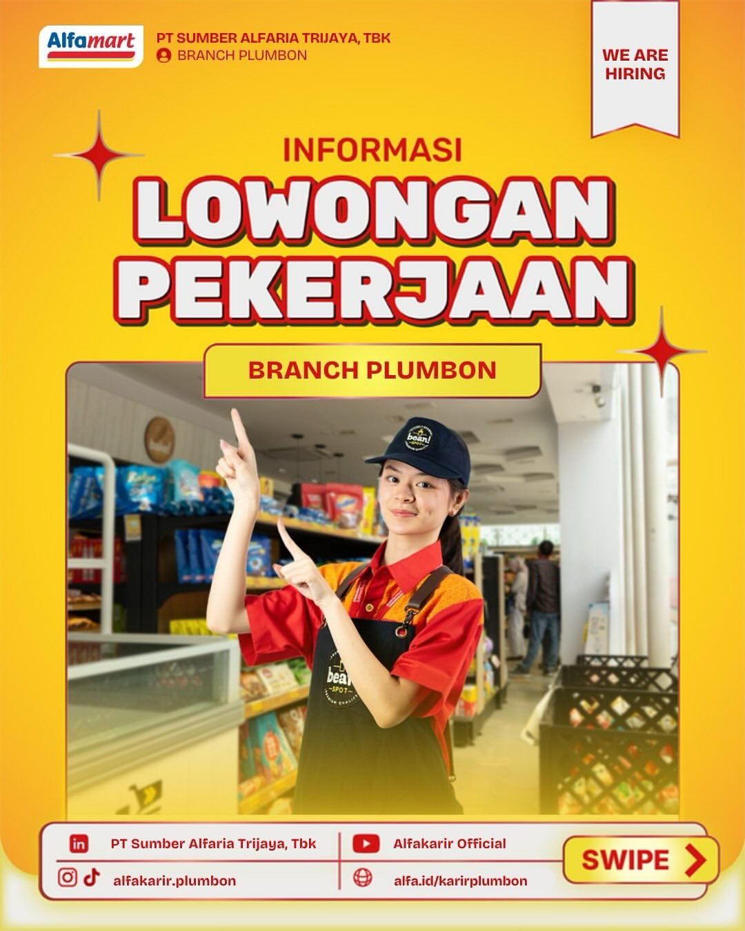 Jadwal Walk-In Interview Alfamart Indramayu & Majalengka Juli 2026